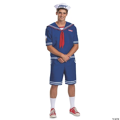 Adults Deluxe Stranger Things™ Steve Scoops Ahoy Costume