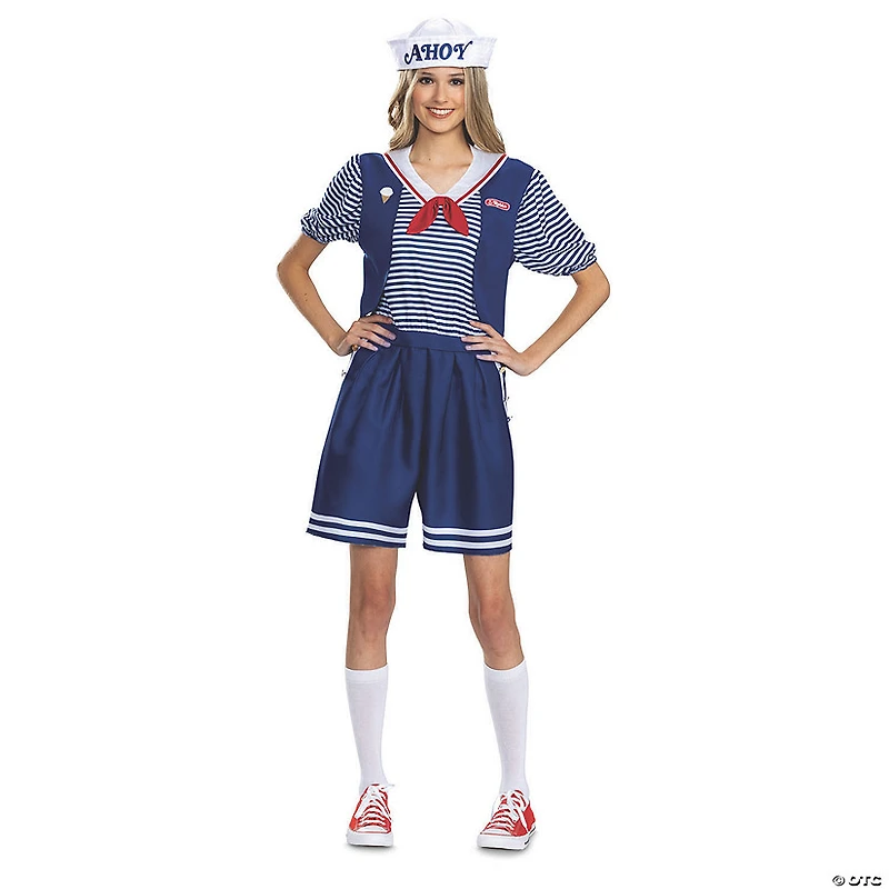 Women's Deluxe Stranger Things™ Robin Scoops Ahoy Costume