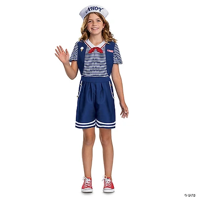 Tween Classic Stranger Things™ Robin Scoops Ahoy Costume
