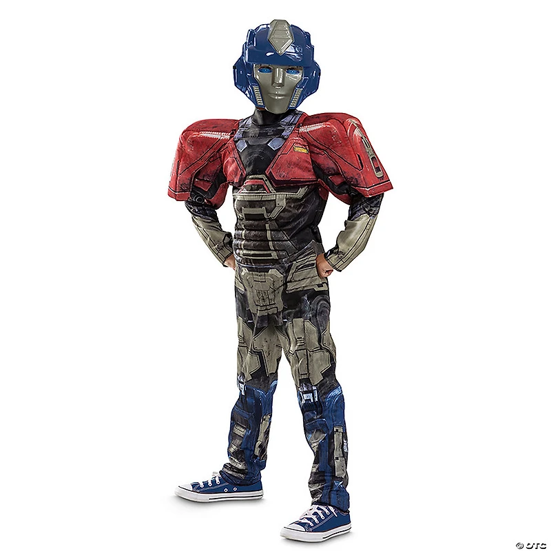 Kids Classic Muscle Transformers One™ Optimus Prime/Orion Pax Costume