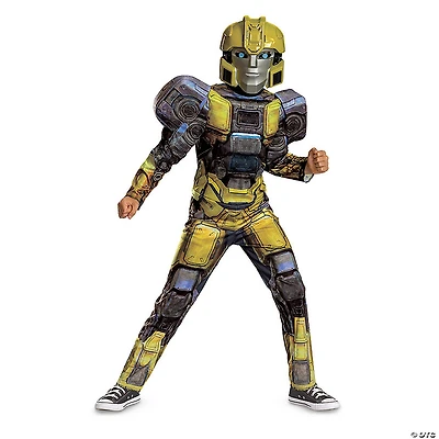 Kids Classic Muscle Transformers One™ Bumblebee/B-127 Costume