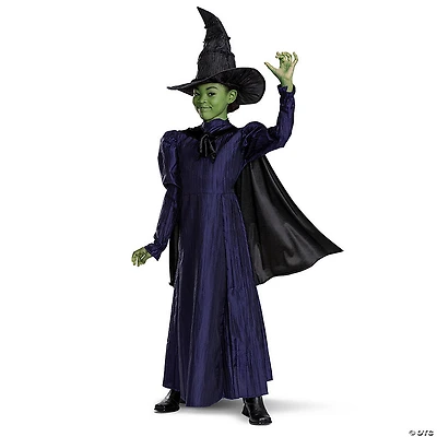 Girl’s Deluxe Wicked™ Elphaba Purple Dress Costume