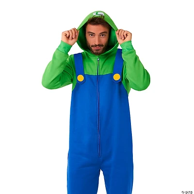 Adults Super Mario Bros.™ Luigi Onesie Costume