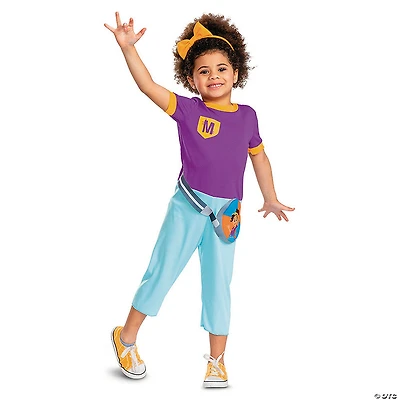 Toddler Classic Blippi™ Meekah Polyester Costume