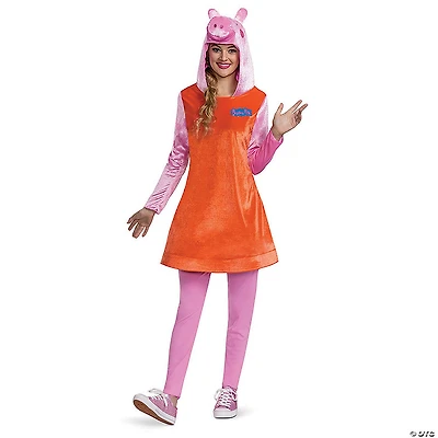 Women's Deluxe Peppa Pig™ Mummy Pig Costume