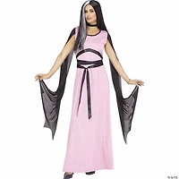 Women’s Pink & Black Monster Mom Polyester Dress Costume