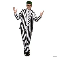 Adults Spooky Striped Suit Costume