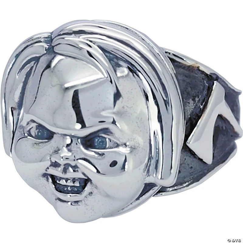 Child’s Play™ Chucky Face Sterling Silver Ring