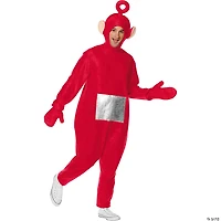 Adults Teletubbies™ Red Po Polyester Jumpsuit Costume