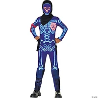 Kids Fortnite Polyester Jumpsuit Party Trooper Costume