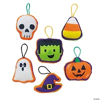 1 3/4" - 2" Bulk 96 Pc. Micro Halloween Stuffed Characters