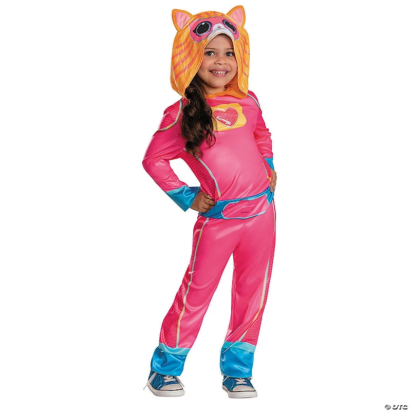 Toddler Classic SuperKitties™ Ginny Hooded Jumpsuit Costume