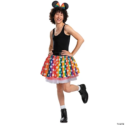 Adults Disney Minnie Mouse 25 Pride Tutu Costume Kit