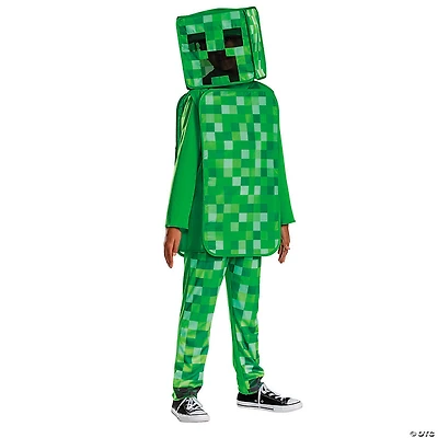Kids Classic Minecraft™ Creeper Pop-Out Costume