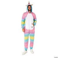 Adults Unicorn Hooded Onesie Costume