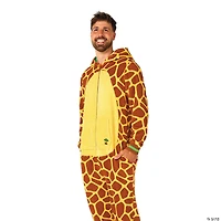 Adults Giraffe Hooded Onesie Costume