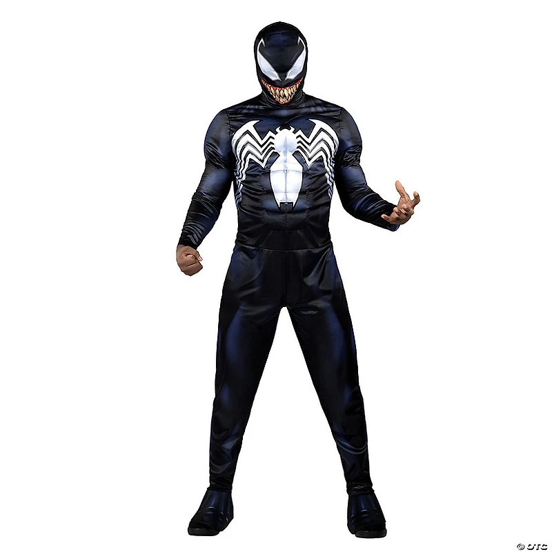Adults Qualux Marvel Venom Jumpsuit Costume