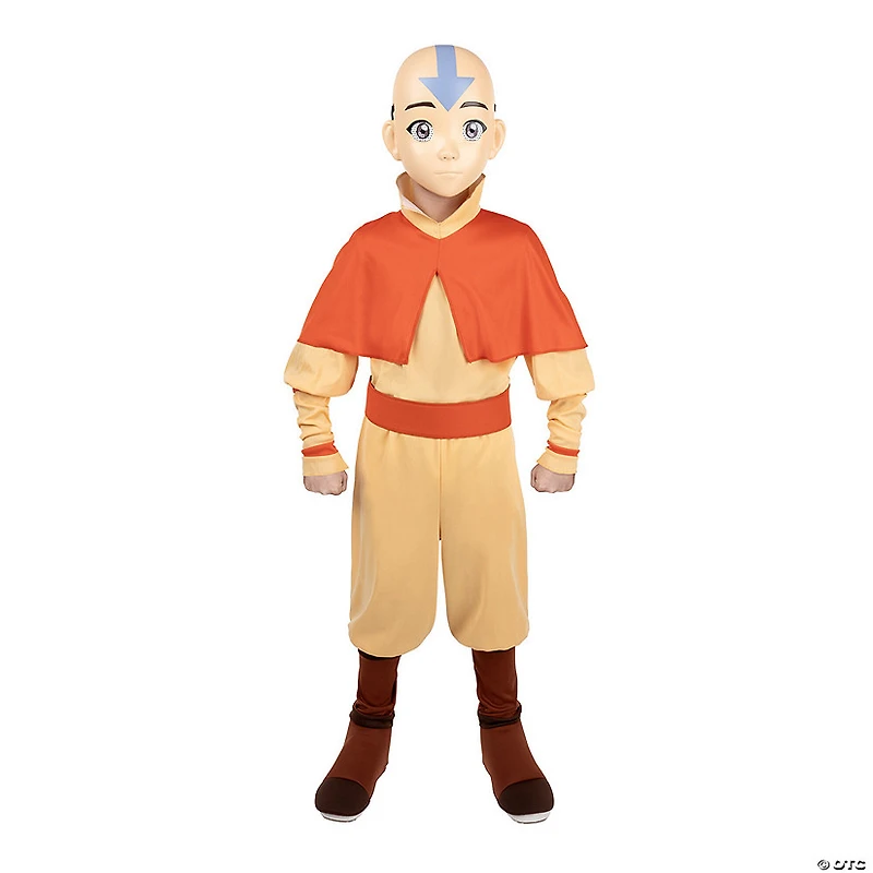 Kids Deluxe Avatar: The Last Airbender™ Aang Jumpsuit Costume