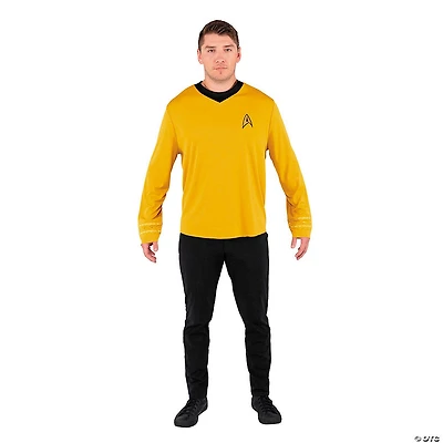 Adults Star Trek™ Captain Kirk Long Sleeve Costume Top