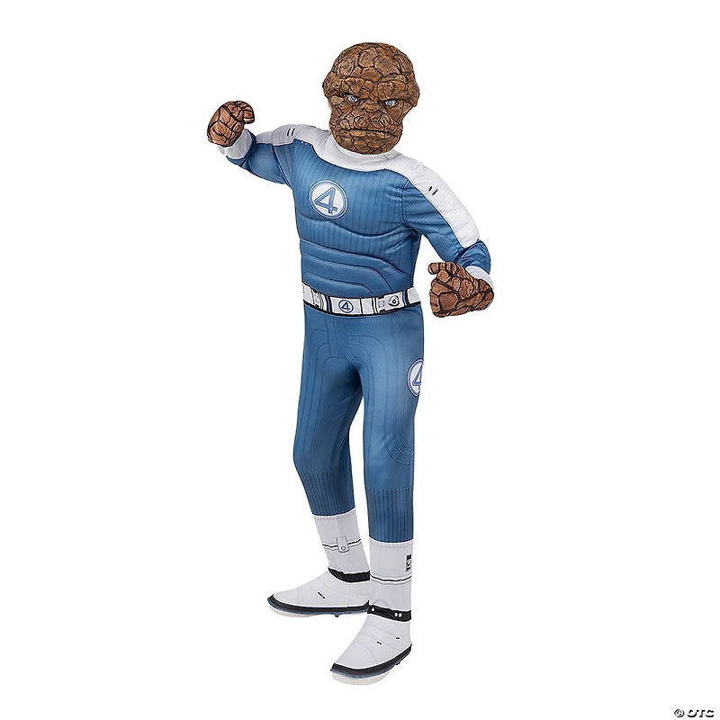 Kids Qualux Marvel The Fantastic Four: First Steps™ The Thing Jumpsuit Costume