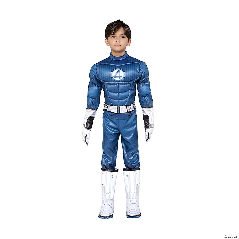 Kids Qualux Marvel The Fantastic Four: First Steps™ Mr. Fantastic Jumpsuit Costume