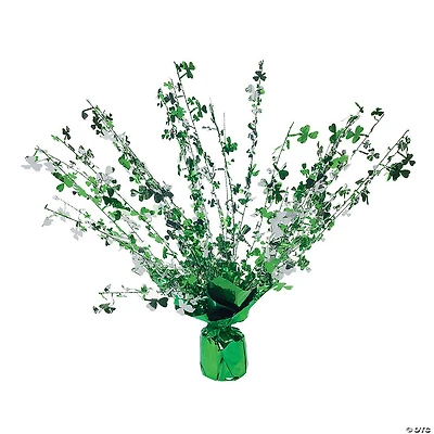 St. Patrick’s Day Foil Burst Centerpiece