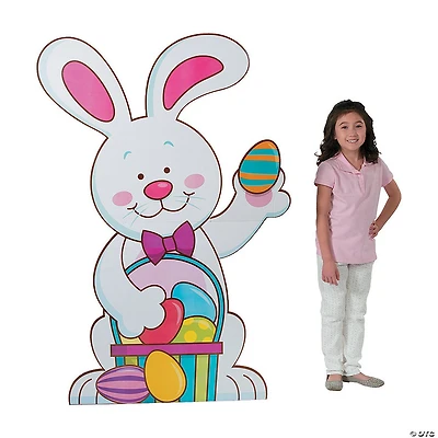 5 Ft. Easter Bunny Cardboard Cutout Stand-Up