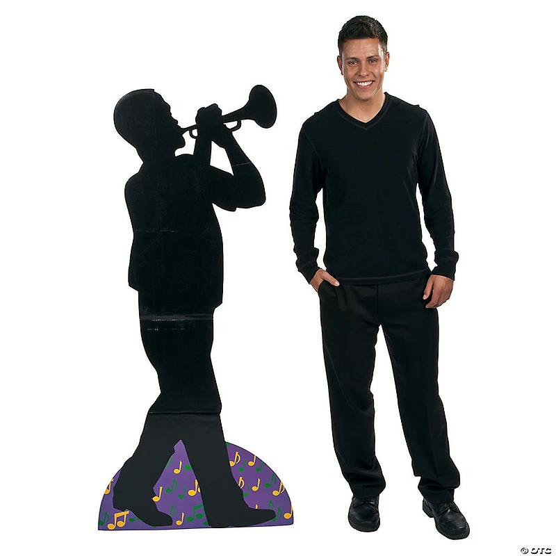 Jazz Musician Trumpet Player Cardboard Cutout Stand-Up