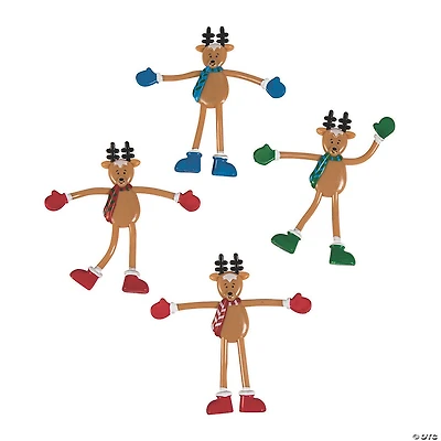 Reindeer Bendables - 12 Pc.