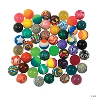 3/4" - 1 1/2" Mega Bulk 240 Pc. Mini Rubber Bouncy Ball Assortment