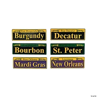 Mardi Gras Cutouts - 6 Pc.
