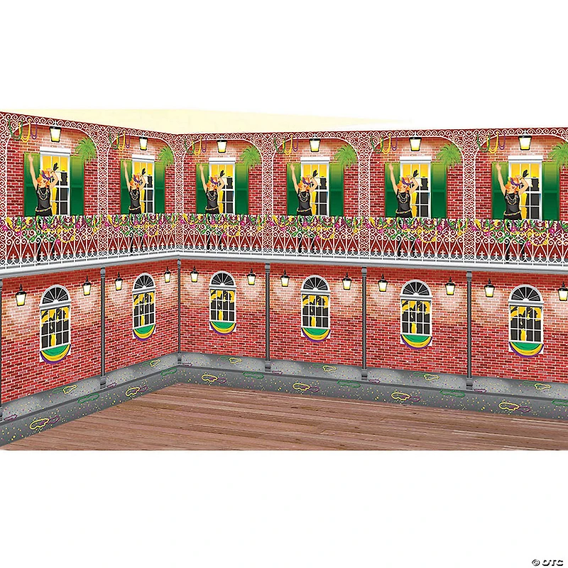 Mardi Gras Design-a-Room Backdrop