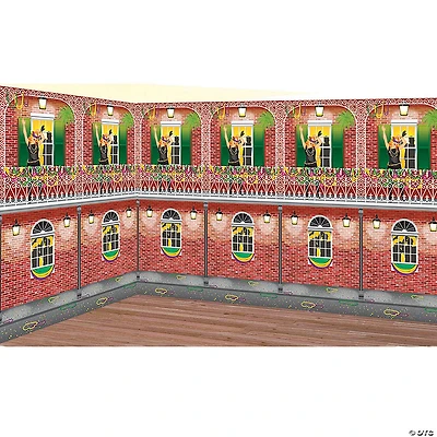 Mardi Gras Design-a-Room Backdrop