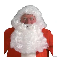 Deluxe Santa Wig & Beard Set