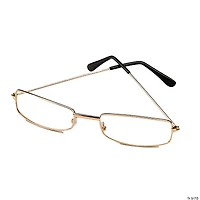 Rectangular Santa Glasses