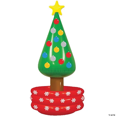 Christmas Tree Inflatable Cooler