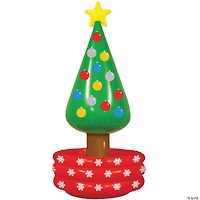 Christmas Tree Inflatable Cooler