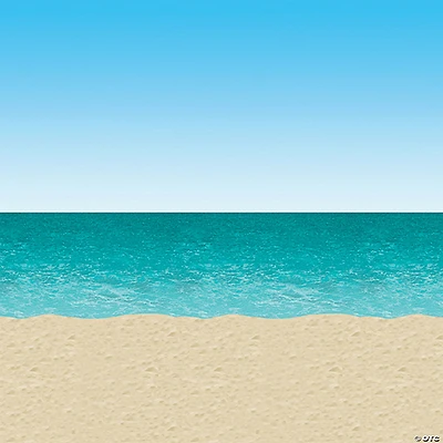 Ocean And Beach Backdrop