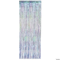 8'x3' Iridescent Fringe Curtain
