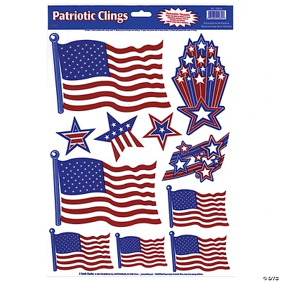 Patriotic Window Clings