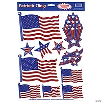 Patriotic Window Clings