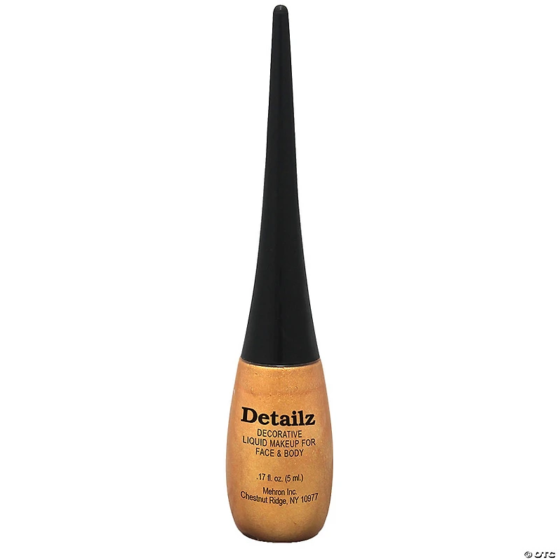 Mehron Detailz™ Fine Tip Liquid Makeup Gold