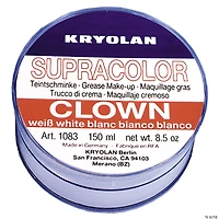 White Clown Makeup