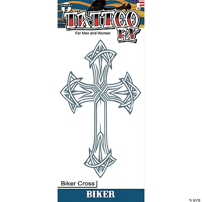 Biker Cross Biker Tattoo Fx