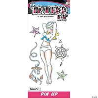 Sailor Girl Pinup Tattoo Fx