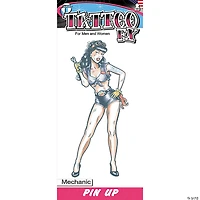 Mechanic Pin Up Tattoo Fx