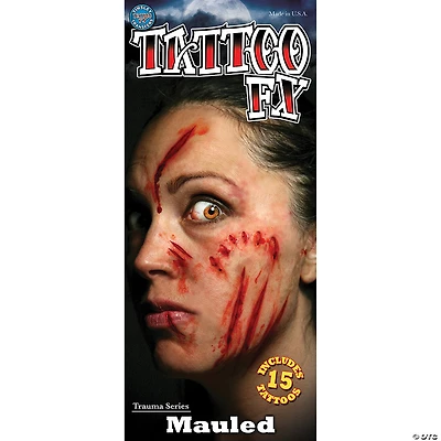 Mauled Trauma Tattoo