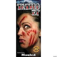 Mauled Trauma Tattoo