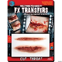 Cut Throat 3D Tattoos