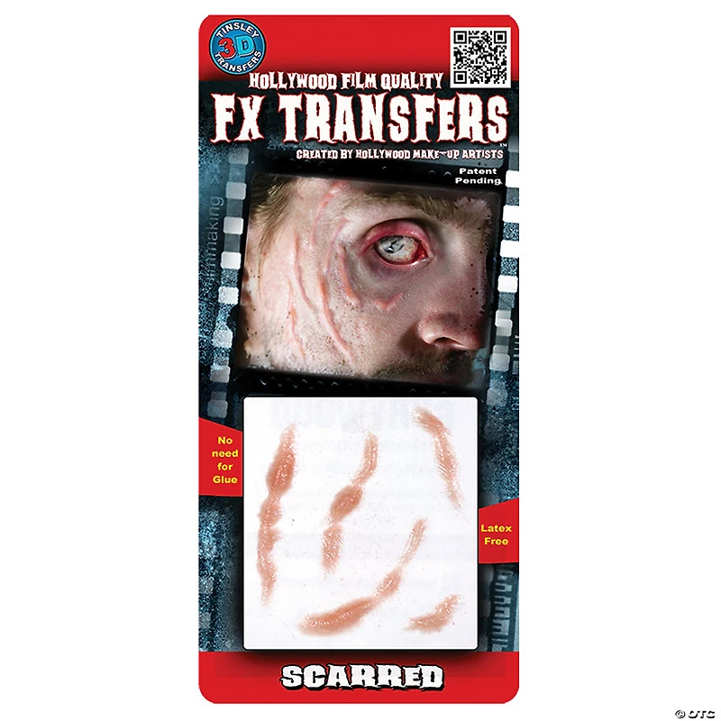 Scarred 3D Tattoo
